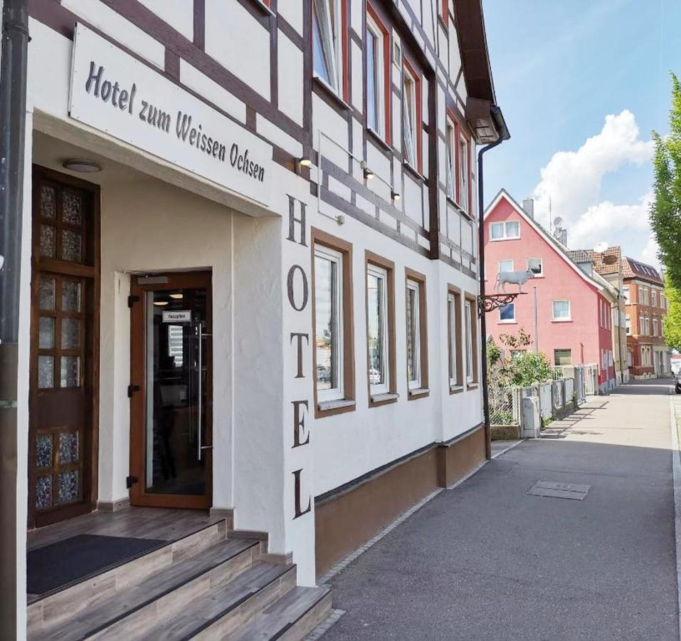 Hotel Zum Weissen Ochsen Aalen Extérieur photo