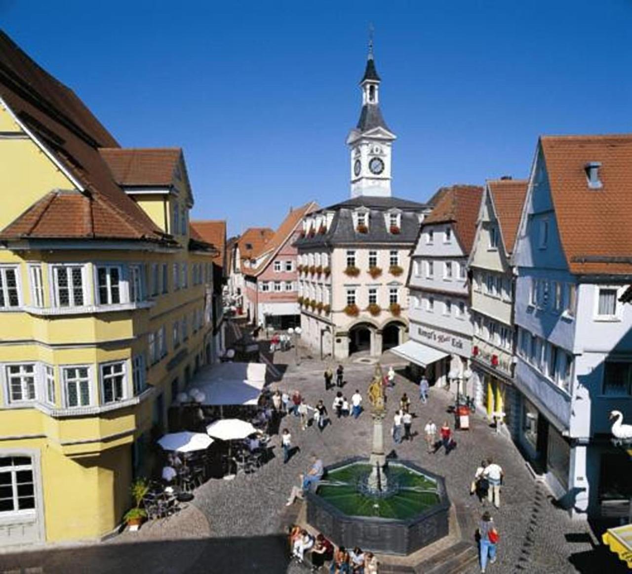 Hotel Zum Weissen Ochsen Aalen Extérieur photo